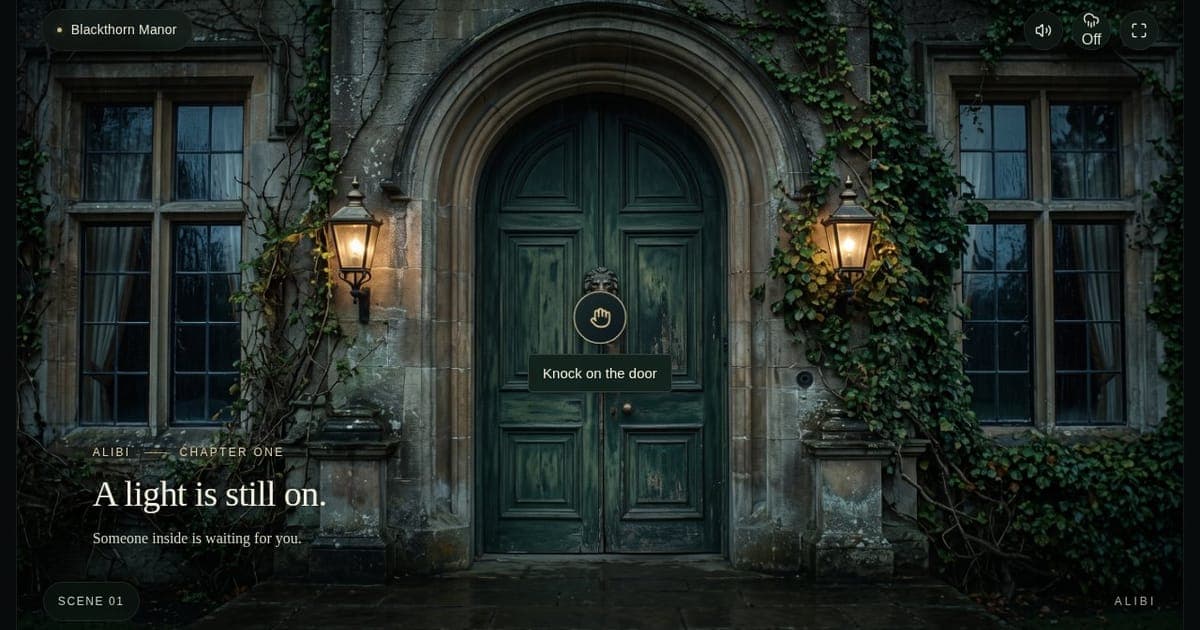 ALIBI — Blackthorn Manor preview