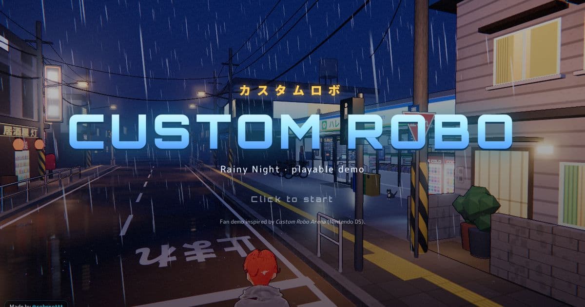Custom Robo: Rainy Night preview